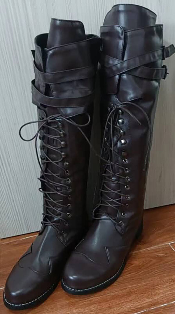 Men's Rugged Knee-High Boots