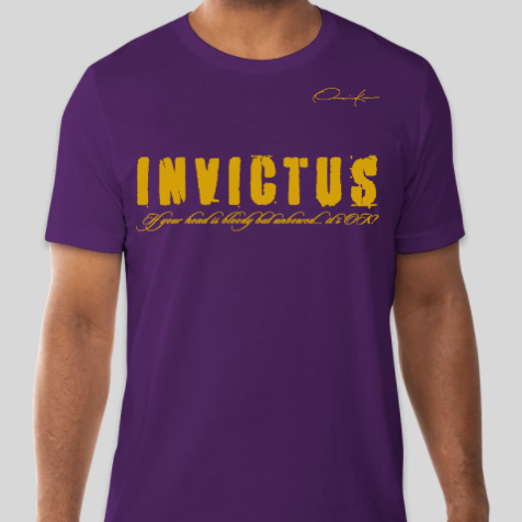 Invictus Greek Fraternity Color T Shirts Onassis Krown