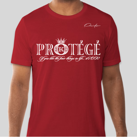 protégé t-shirt red